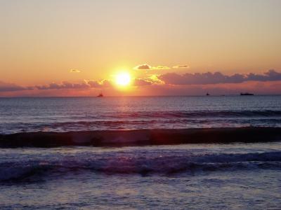 Sonnenuntergang am Schwarzen Meer