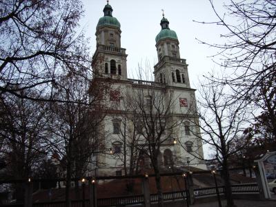 St. Lorenz Kempten im Dezember