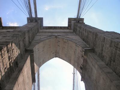 Brooklyn Bridge Pfeiler 1