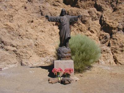 Christusstatue am Teide