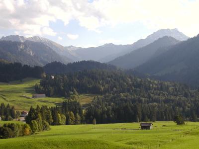 Bergpanorama in Vorarlberg