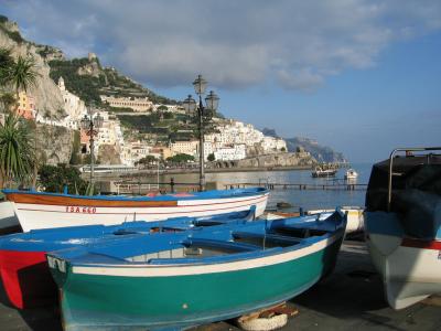 Hafen von Amalfi