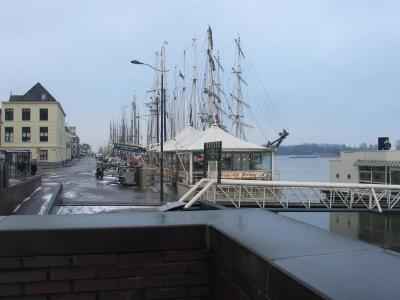 Hafen im Winter