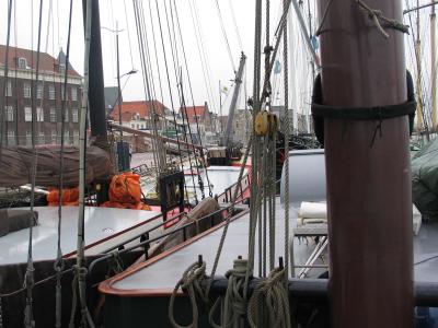 Hafen im Winter