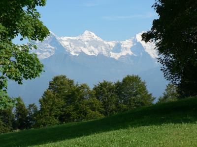 Bergpanorama Eiger, Mönch und Jungfrau