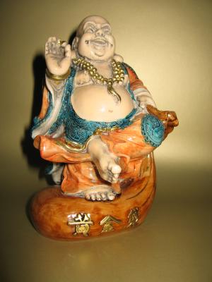 Buddha, der lachende Mönch