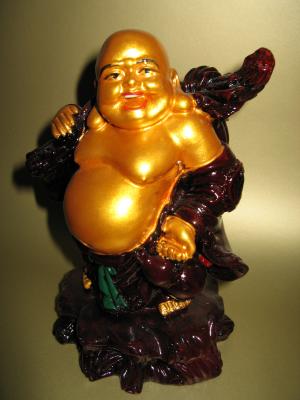 Buddha, der lachende Mönch