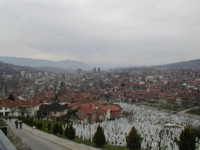 Die Stadt Sarajevo