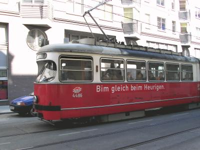 Bim - Straßenbahn in Wien