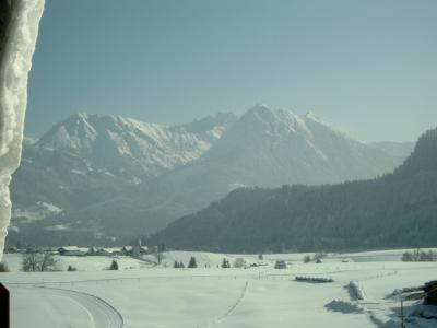 Berge und Winter