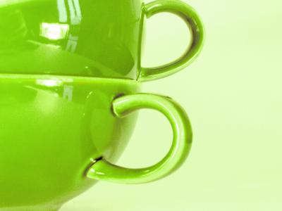 Die grünen Tassen