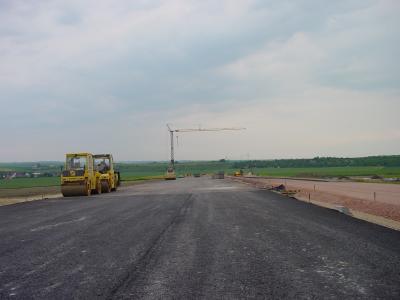 Autobahn im Bau