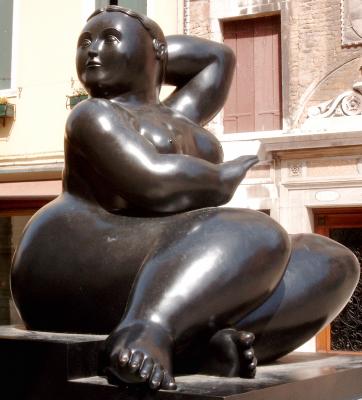 Beauty-Skulptur in Venedig