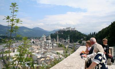 Mönchbergaussicht über Salzburg