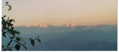 Himalaya Abendsonne