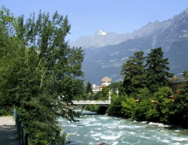 Fluss in Merano