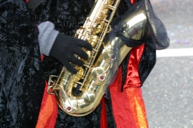 Saxophon  zur Fastnacht