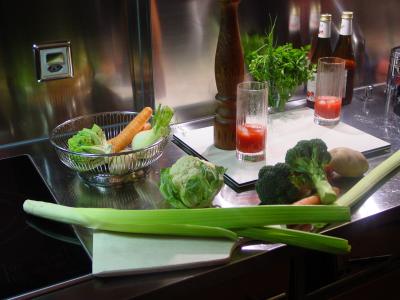 Gemüse in der Küche