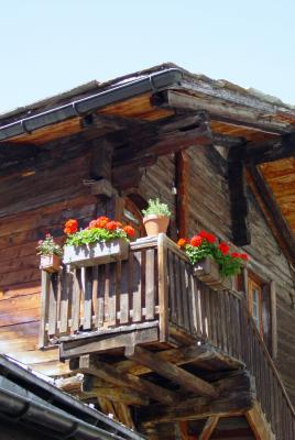 Altes Haus in Zermatt