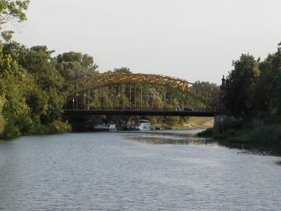 die Oder in Breslau