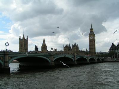 London Brücke Big Ben PNG 01