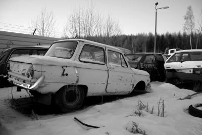 Russisches Autowrack