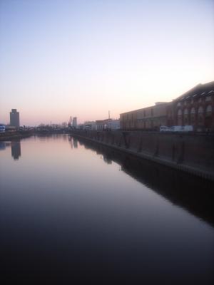 Abendstille am Hafen