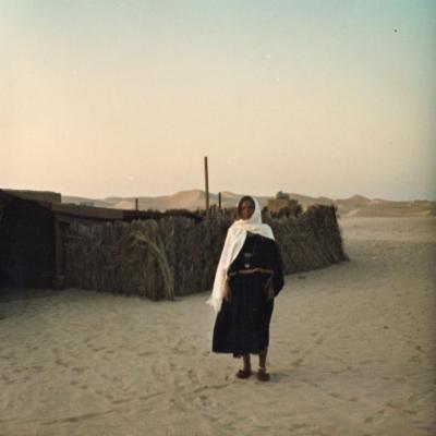 Frau eines Tuaregs in Algerien