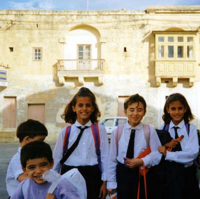 Schulkinder von Malta