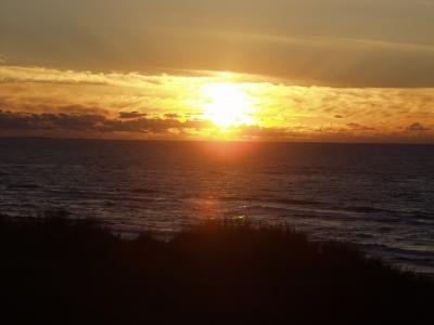 Sonnenuntergang über der Nordsee2