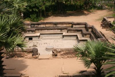 Polonnaruwa -königliches Schwimmbad