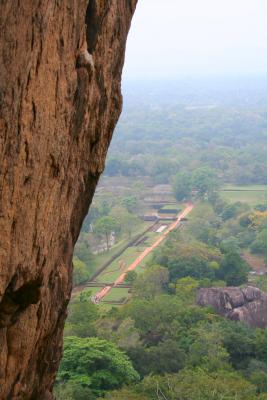 Sigiriya - Blick vom Felsen