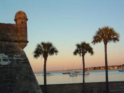 Sonnenuntergang in St. Augustine/Florida