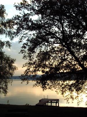 Sonnenuntergang am See