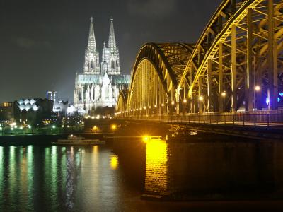 Die wohl bekannteste Brücke Kölns