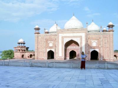 Taj Mahal (Tatschmahal) bei Agra in Indien