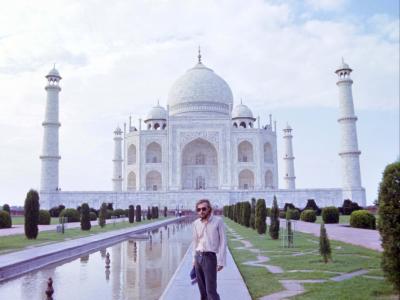 Taj Mahal (Tatschmahal) bei Agra in Indien