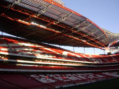 Fußball Stadion in Lissabon 2