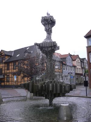 Der Dosenbrunnen in Uelzen