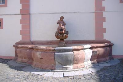 Brunnen im Weilburger Schloß