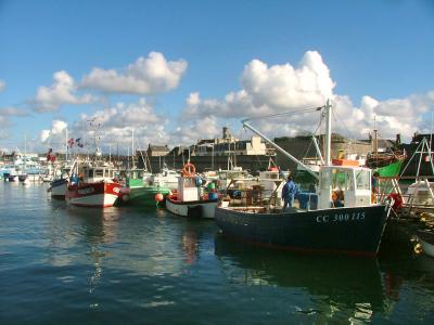 Bretonische Hafenstadt