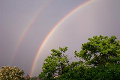 Doppel-Regenbogen