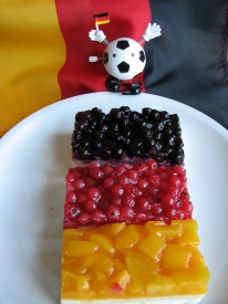 Deutscher Fußball-Kuchen
