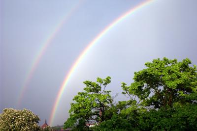 Doppel-Regenbogen 2