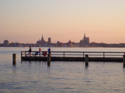 Blick auf Stralsund