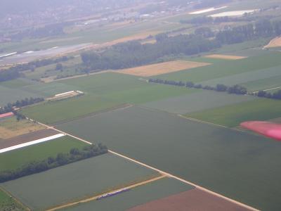 Luftaufnahme - Feld-Wald-Wiese