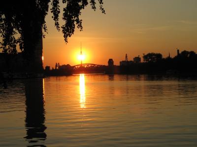 Fernsehturm Sonnenuntergang