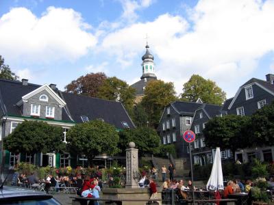 Historischer Marktplatz in Solingen Gräfrath