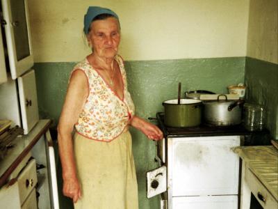 Eine freundliche Rentnerin aus Kolberg (Polen)