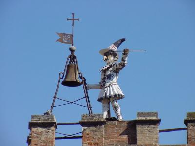 Glockenschläger in Montepulciano, Toskana